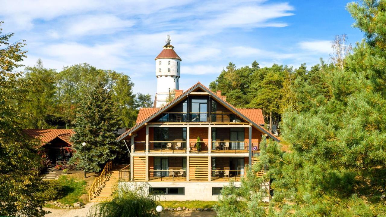 Hotel Roza Wiatrow Węgorzewo Exterior foto