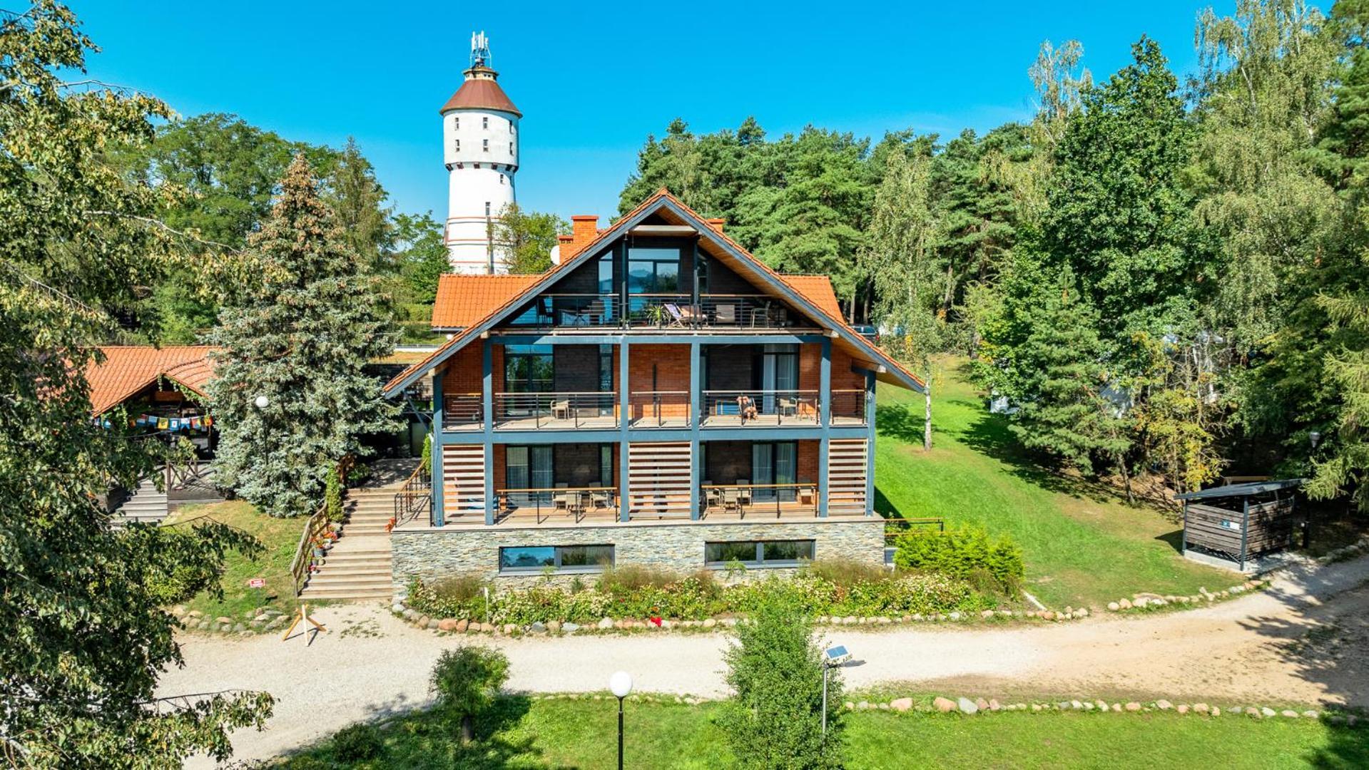 Hotel Roza Wiatrow Węgorzewo Exterior foto