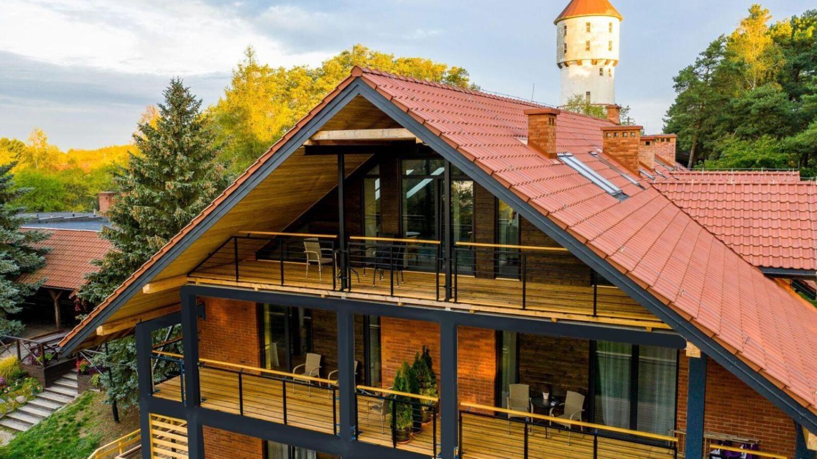 Hotel Roza Wiatrow Węgorzewo Exterior foto
